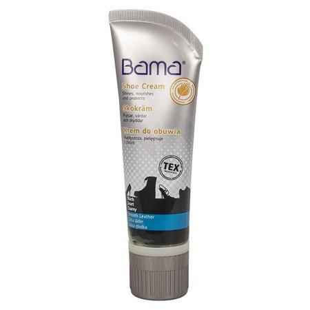 Bama Shoe Cream Black Ml Bama Akcesoria Piel Gnacja Obuwia