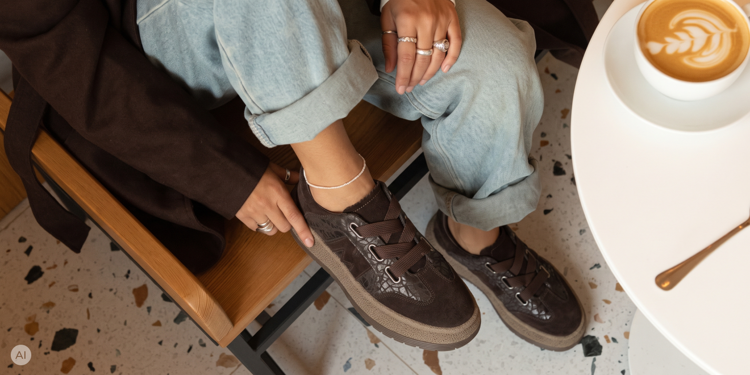Modne sneakersy damskie jesienne. Jak elegancko nosić je do wszystkiego – od biura po długie sukienki?