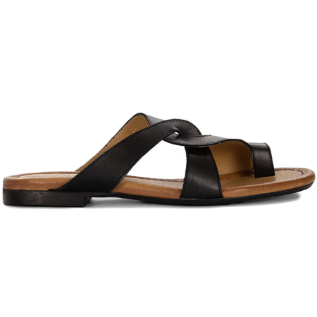 Maciejka Black Women's Slides