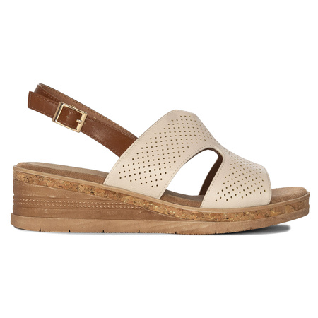 Sergio Leone Beige Sandals