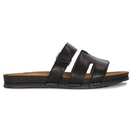 Maciejka Black Women's Slides