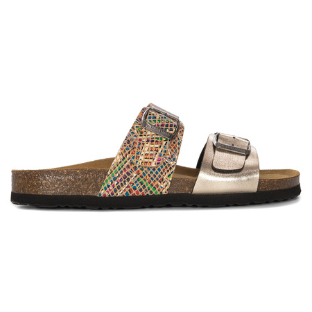 Dr. Brinkmann Women's Slides Gold