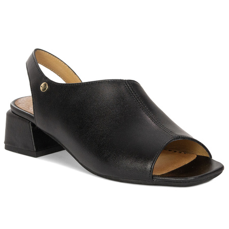 Maciejka Women's Leather Sandals Black