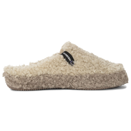 Verbenas Home Slippers Cream and Beige