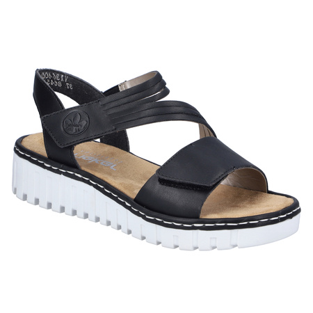 Rieker Women's Black Sandals