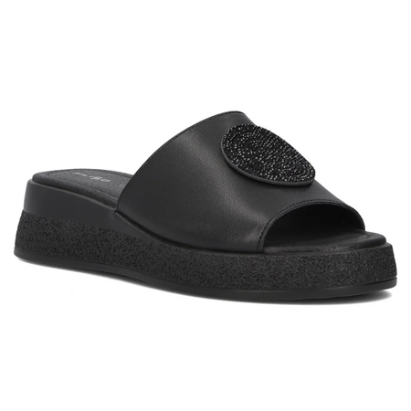 Filippo Women's Black Slides