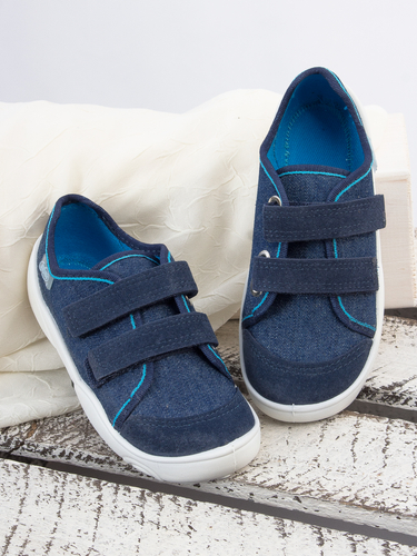 Befado Children's shoes with Velcro Speedy Navy Blue