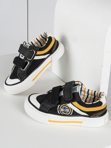 Big Star Black Children's Trainers