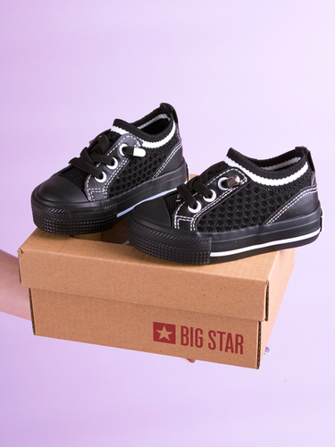 Big Star Black Children's Trainers