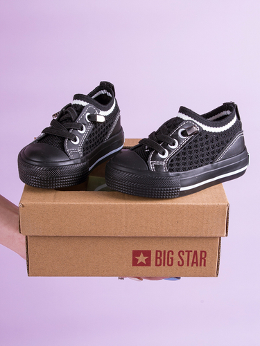 Big Star Black Children's Trainers