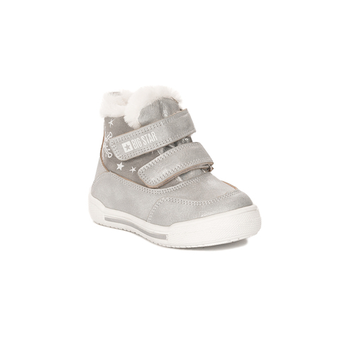 Big Star Boots baby girls' silver insulated boots