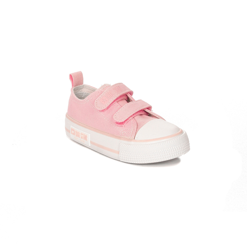 Big Star Children's sneakers for girls with Velcro Pink