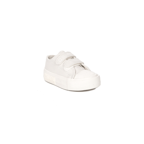 Big Star White baby sneakers with velcro