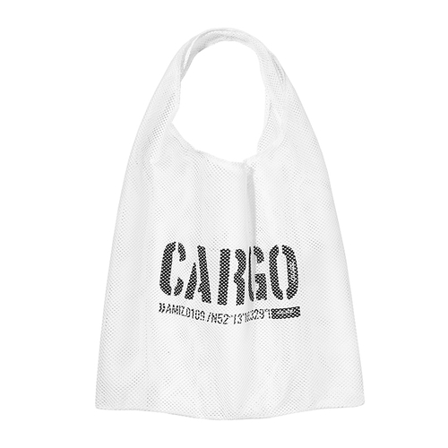 Cargo by Owee Mesh White Shopper Bag