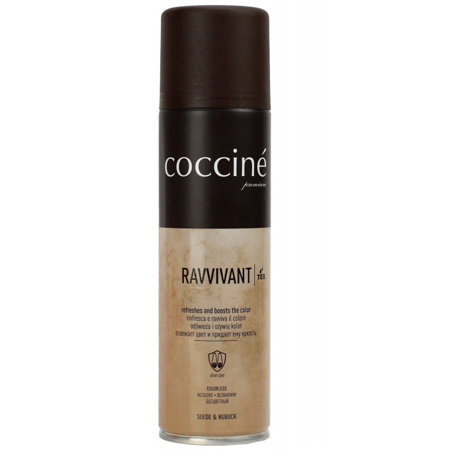 Coccine Ravvivant Premium Black suede and nubuck freshener 250 ml