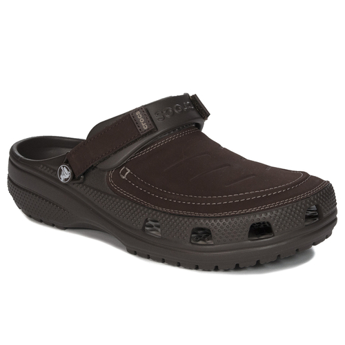 Crocs Men's Yukon Vista II Espresso Mushroom Sandals