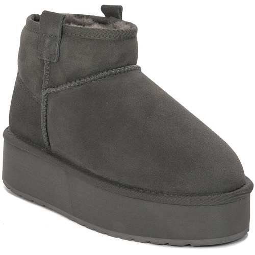 EMU Australia Boots Foy Flatform Micro Charcoal