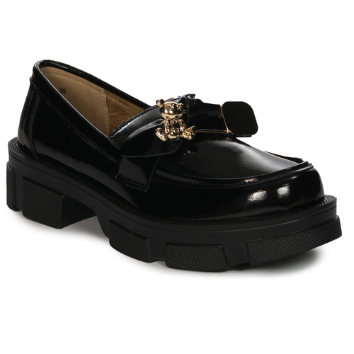 Filippo Black Low Shoes