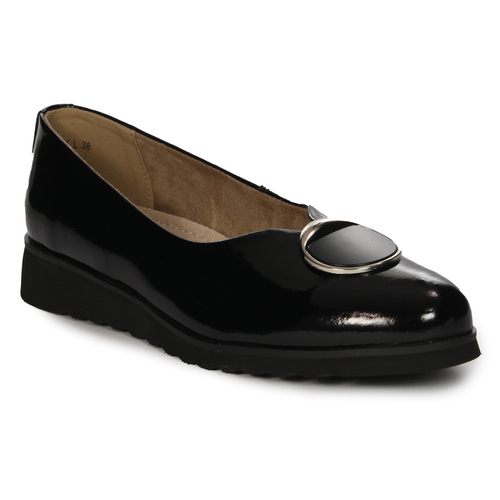 Filippo Leather women's Black low shoes