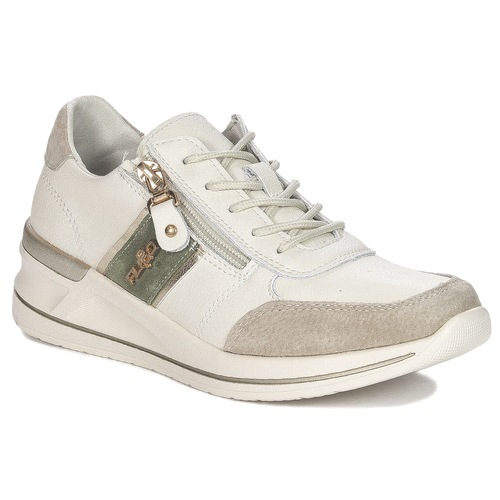 Filippo leather Beige Low Shoes Sneakers