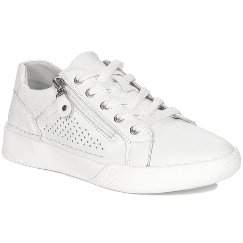 Filippo leather white Low Shoes Sneakers