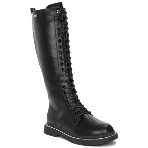 GOE Women's leather boots Black