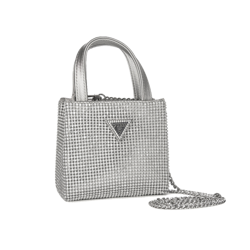 Guess Lua Mini Silver Bag