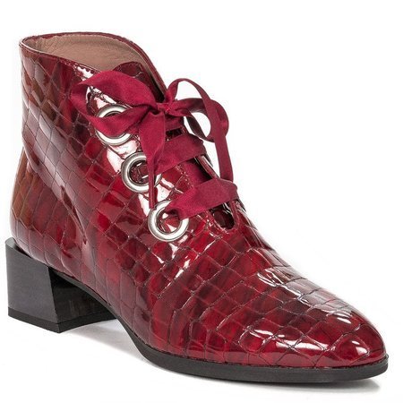 Hispanitas  HI00715 Alpes Maroon Boots