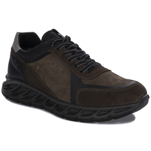 Igi&Co Men's Brown Low Shoes