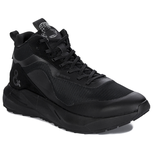 Igi&Co Men's Nero Black Sneakers