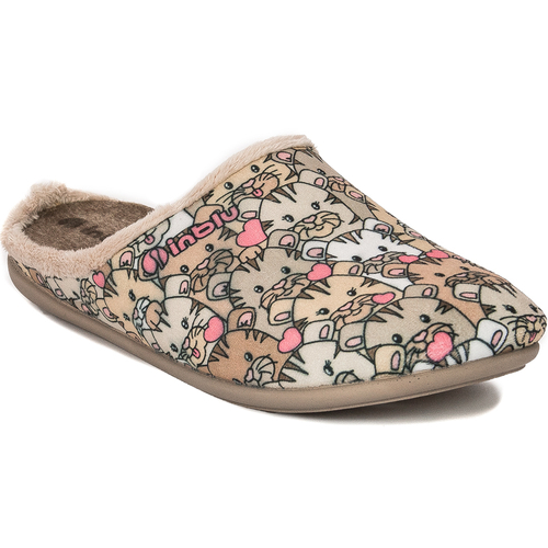 Inblu Beige slippers for women