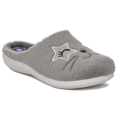 Inblu GRAY Gray women's slippers