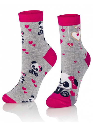 Intenso Valentine's socks art.0471 col.002 Panda