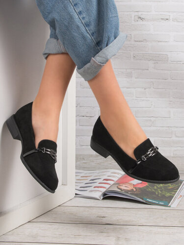 Jezzi Women Low Shoes Black Fabric