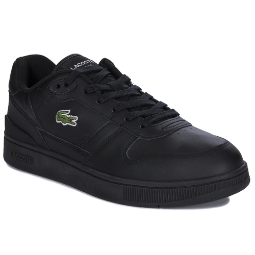 Lacoste Men's T-Clip Set 224 SMA BLK/BLK Black Sneakers