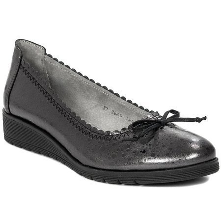 Maciejka 03469-21/00-5 Black Ferro Flat Shoes