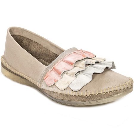 Maciejka 03494-04-00-0 Beige Flat Shoes