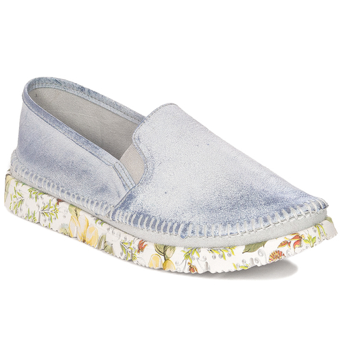 Maciejka 03512-40/00-0 Light Blue Flat Shoes