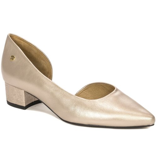 Maciejka 04012-25-00-1 Gold Pumps