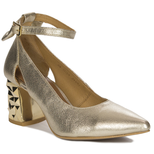 Maciejka 05059-25/00-1 Gold Pumps