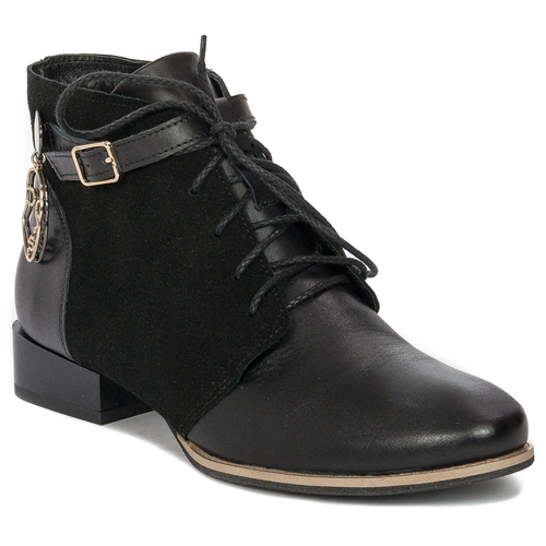 Maciejka 5743A-01/00-7 Black Leather Boots