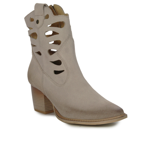 Maciejka Beige Women's Boots