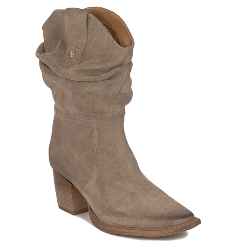 Maciejka Beige Women's Boots