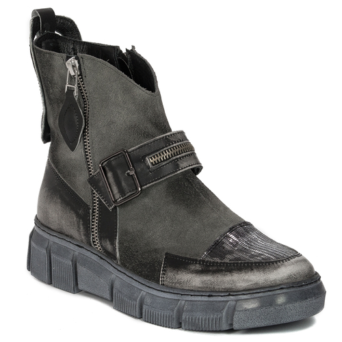 Maciejka Grey Women's Boots