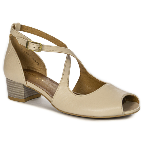 Maciejka Light Beige Pumps