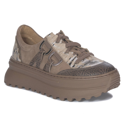 Maciejka Women's Dark Beige Sneakers