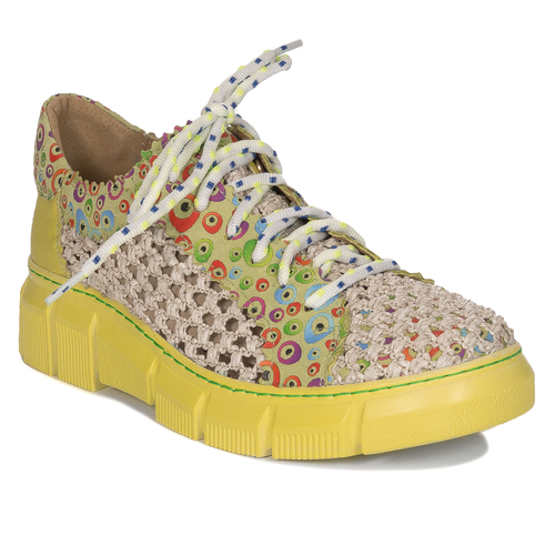 Maciejka Women's Lime Flat Shoes