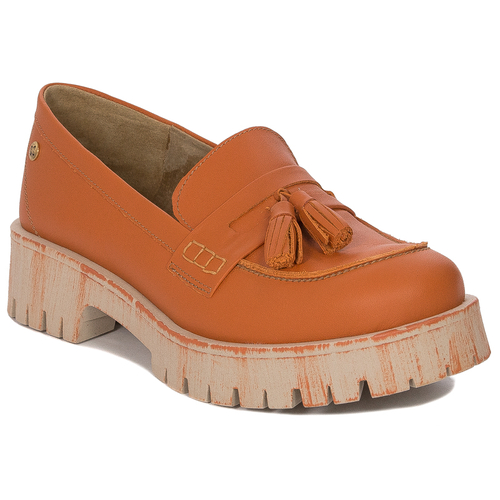 Maciejka Women's Orange Flat Shoes