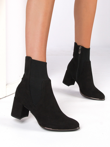 Marco Tozzi Black Leather Boots