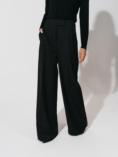 Opra Alia Black High Waist Pants